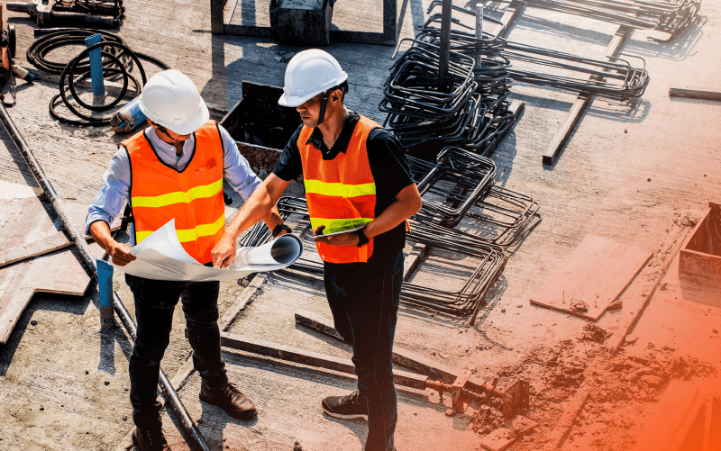 Construction Management: Coordination with contractors and stakeholders